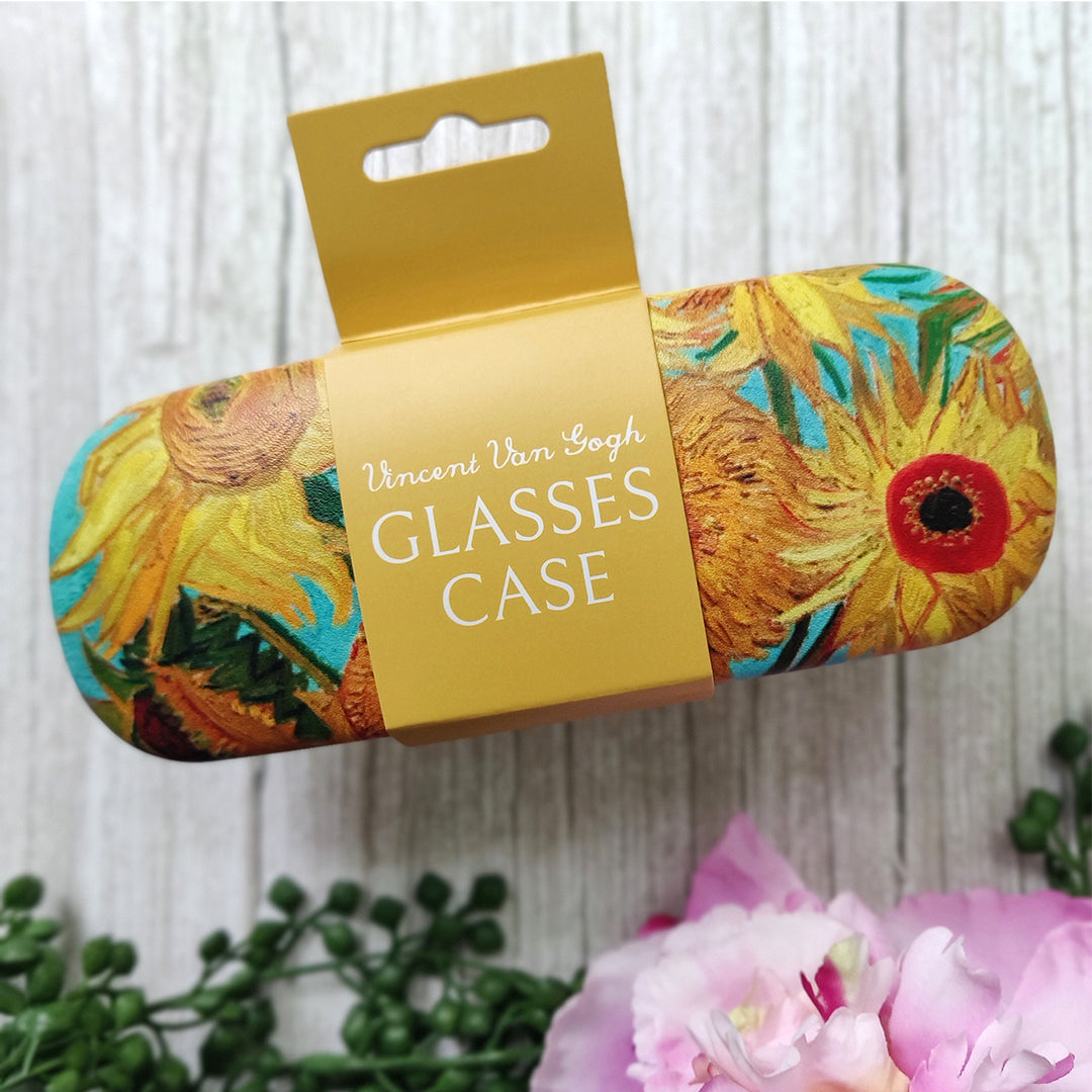 Vincent Van Gogh Sunflowers Glasses Case