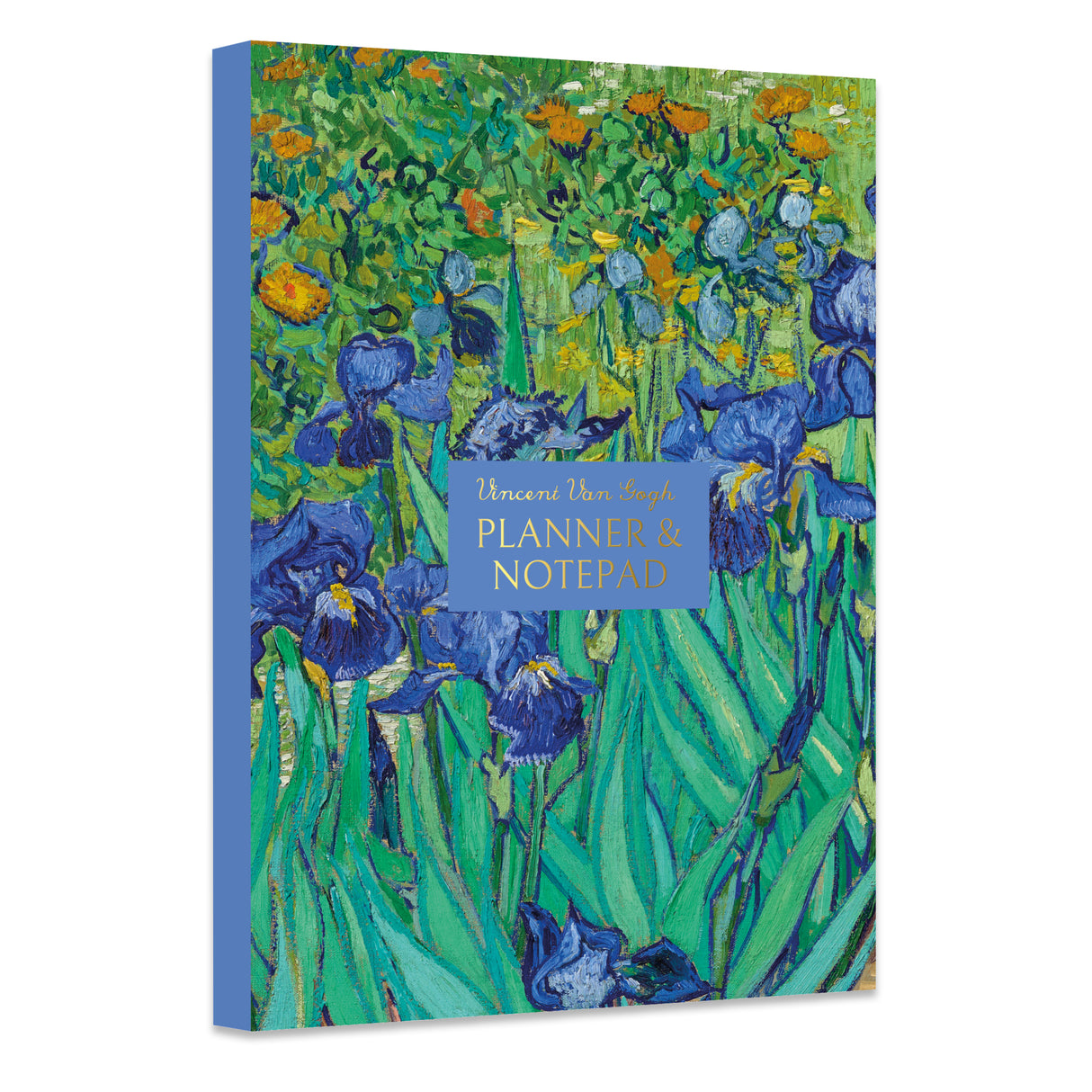 Van Gogh Irises A5 Planner and Notepad with Sticky Notes