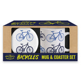 Gentleman’s Emporium Bicycles Mug and Coaster Set Gift Set