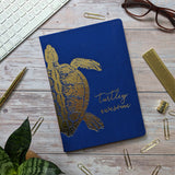 Premium B5 Lined Notebook Journal - Turtley Awesome Turtle Design