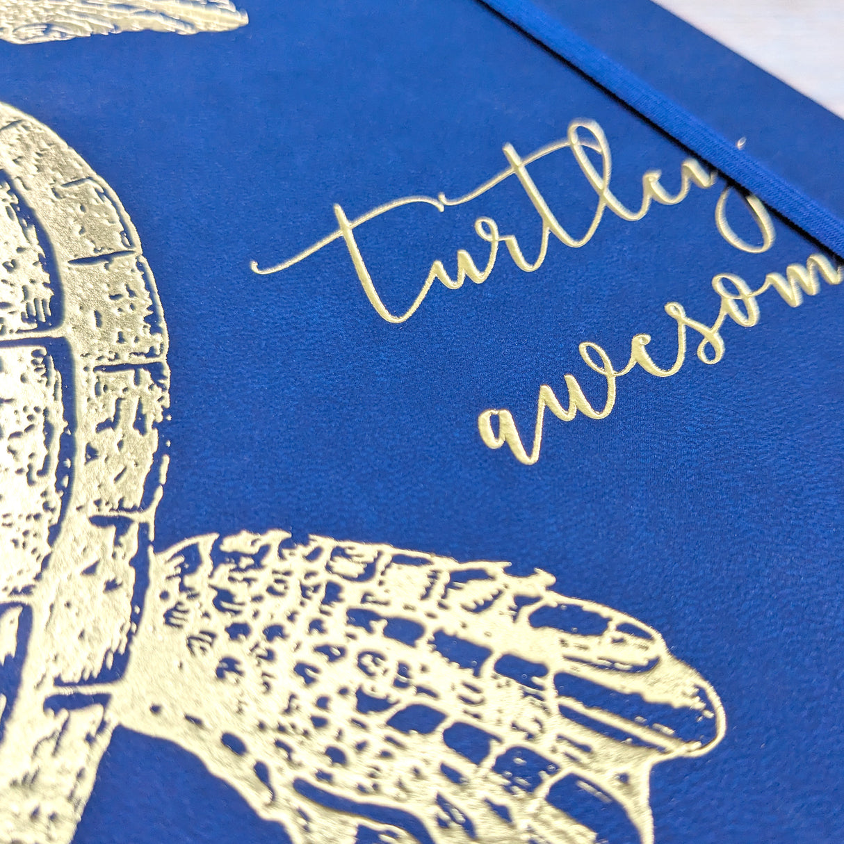 Premium B5 Lined Notebook Journal - Turtley Awesome Turtle Design