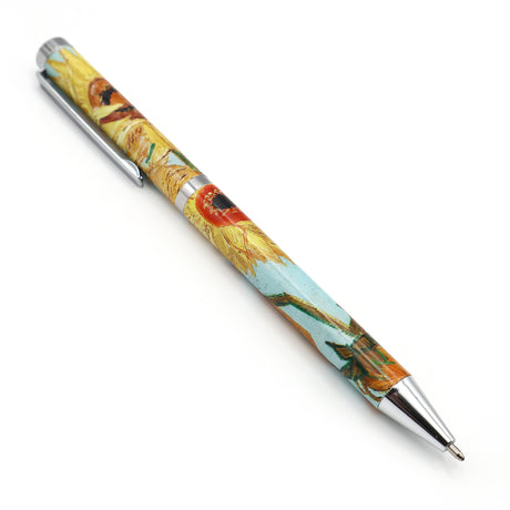 Van Gogh Sunflowers Ballpoint Pen In Gift Box