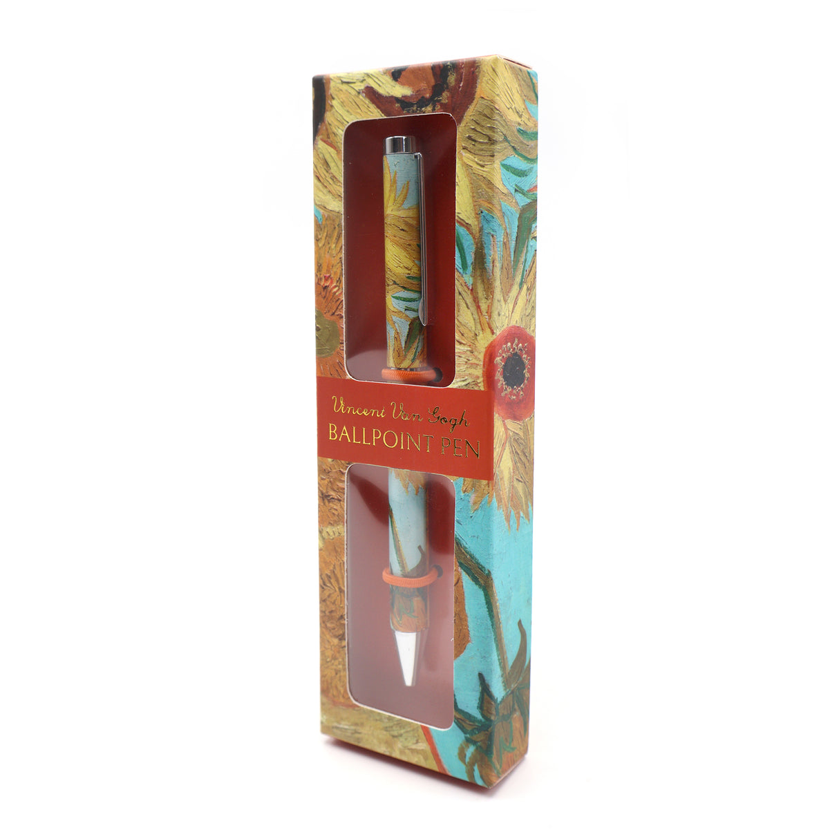 Van Gogh Sunflowers Ballpoint Pen In Gift Box