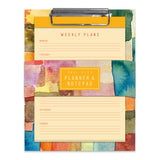 Paul Klee Weekly Planner Clipboard and Notepad Set