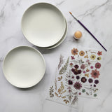 Luxe Décor Floral Trinket Dish Making Kit