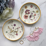 Luxe Décor Floral Trinket Dish Making Kit