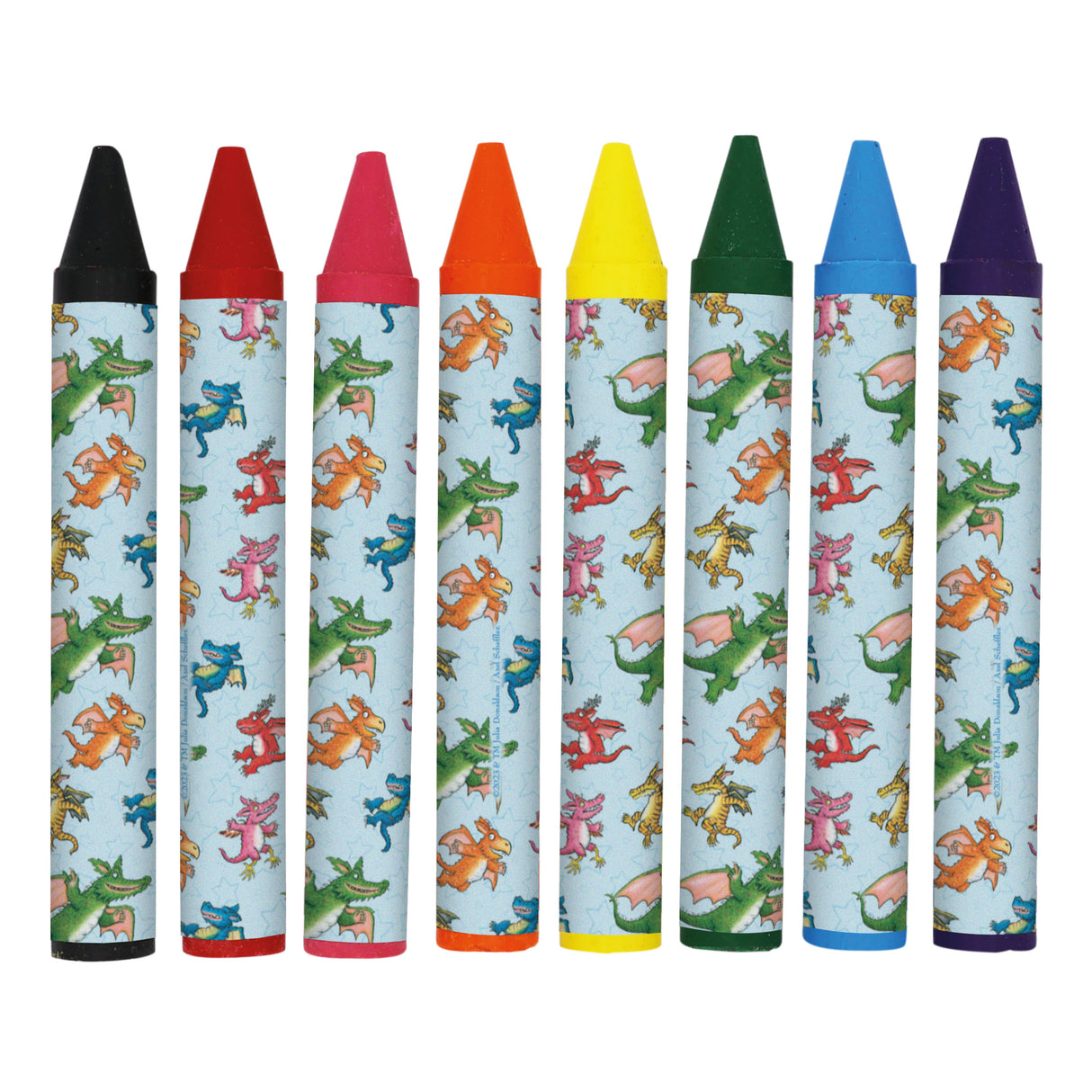 Zog Set of 8 Jumbo Crayons for Children