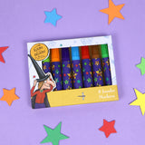 Room On The Broom Set of 8 Jumbo Marker Pens for Children