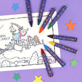 Room On The Broom Set of 8 Jumbo Crayons for Children