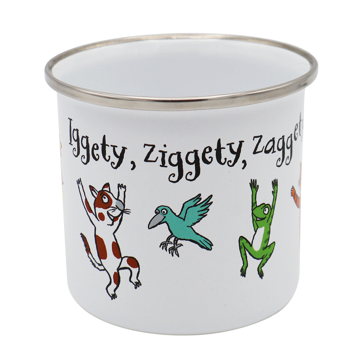 Room On The Broom Enamel Mug