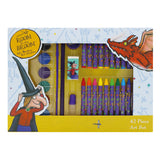 Room On The Broom Children's 42 Piece Art Set - For Ages 3 to 8 Years - Includes Paints and Crayons