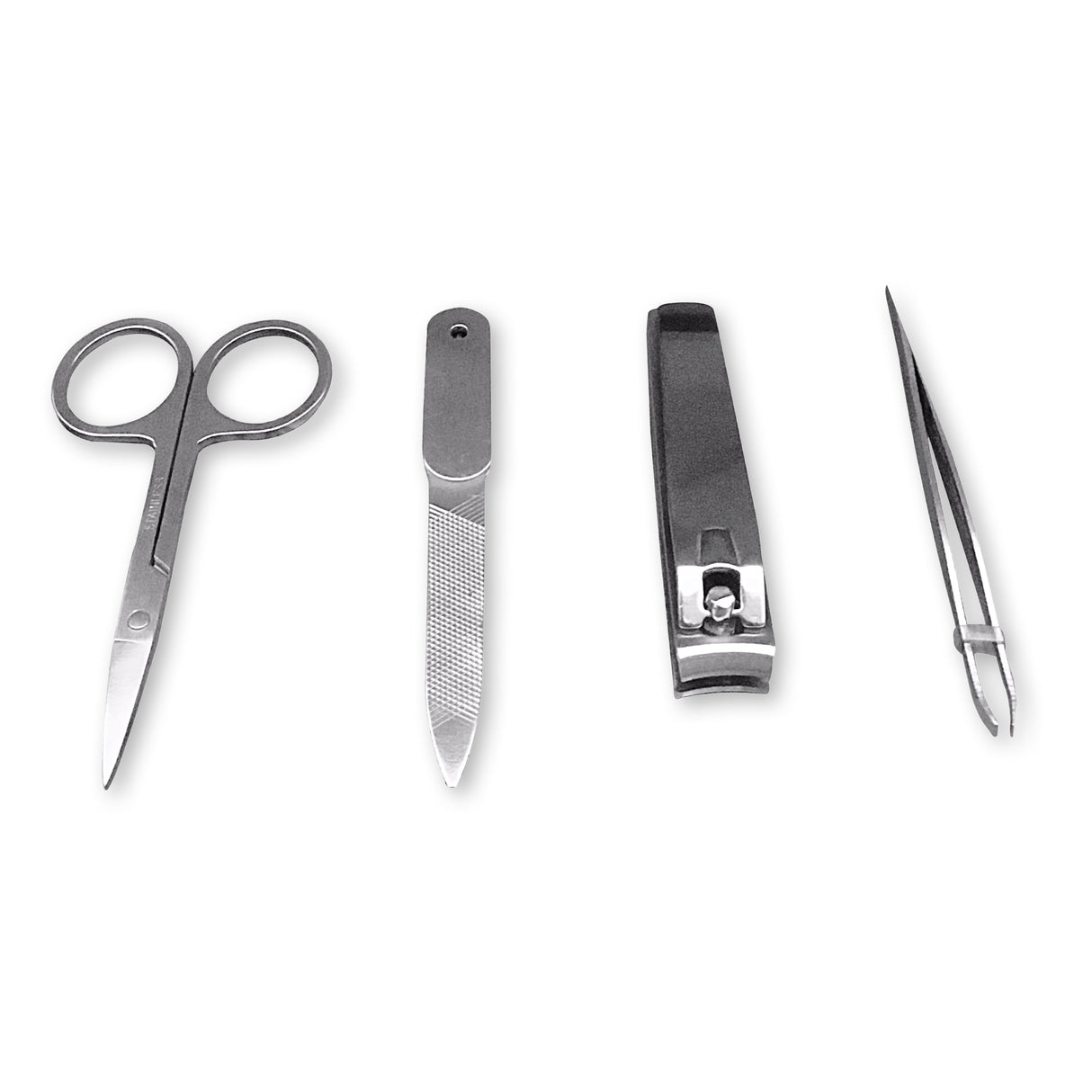 Gentleman's Emporium Look Sharp Grooming Kit - Includes Nail Clippers, Scissors and Tweezers