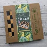 Bamboo Chess Set - Made Using Sustainable Materials