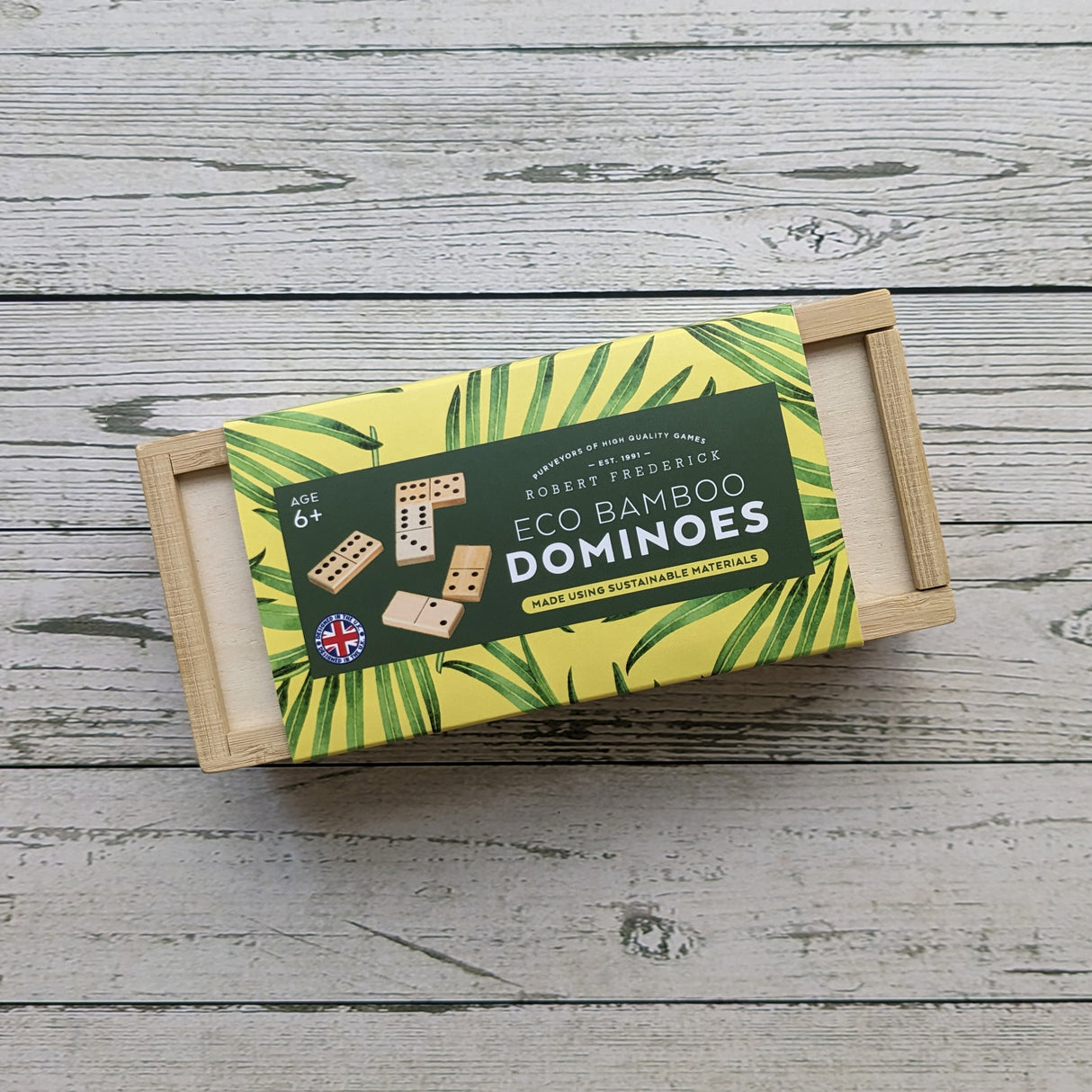 Bamboo Dominoes Set - Made Using Sustainable Materials