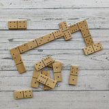 Bamboo Dominoes Set - Made Using Sustainable Materials