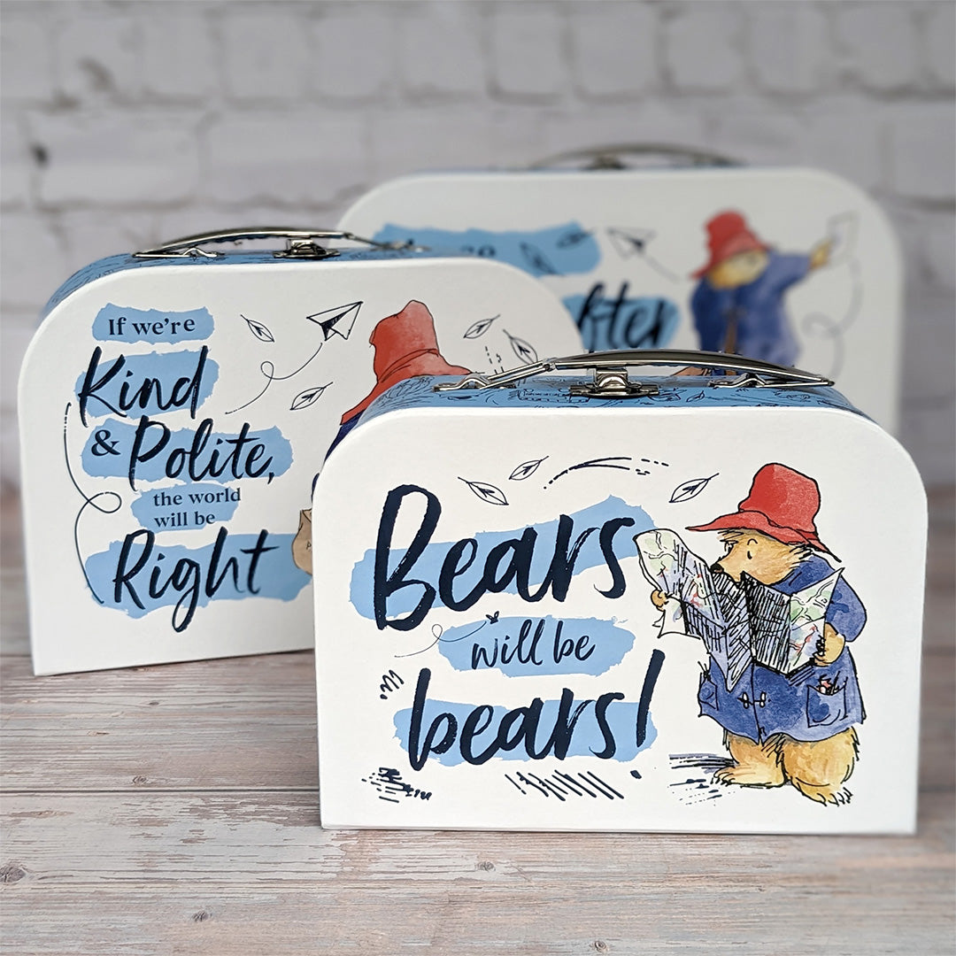 Paddington Children's Triple Carry Case Set