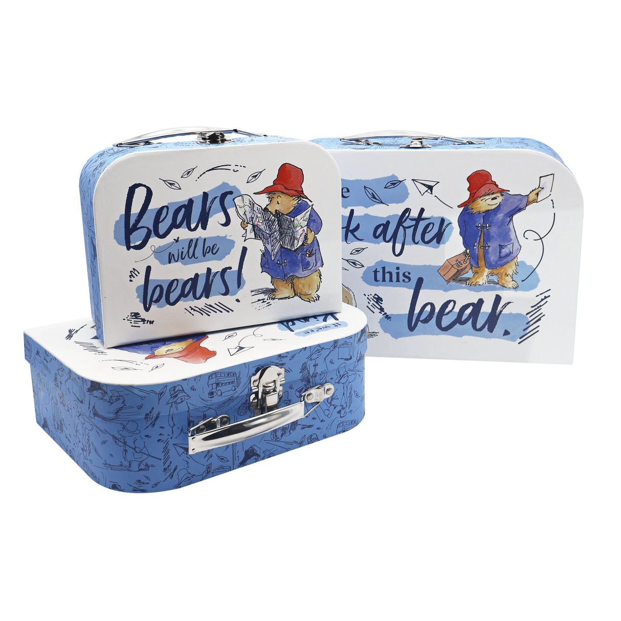 Paddington Children's Triple Carry Case Set