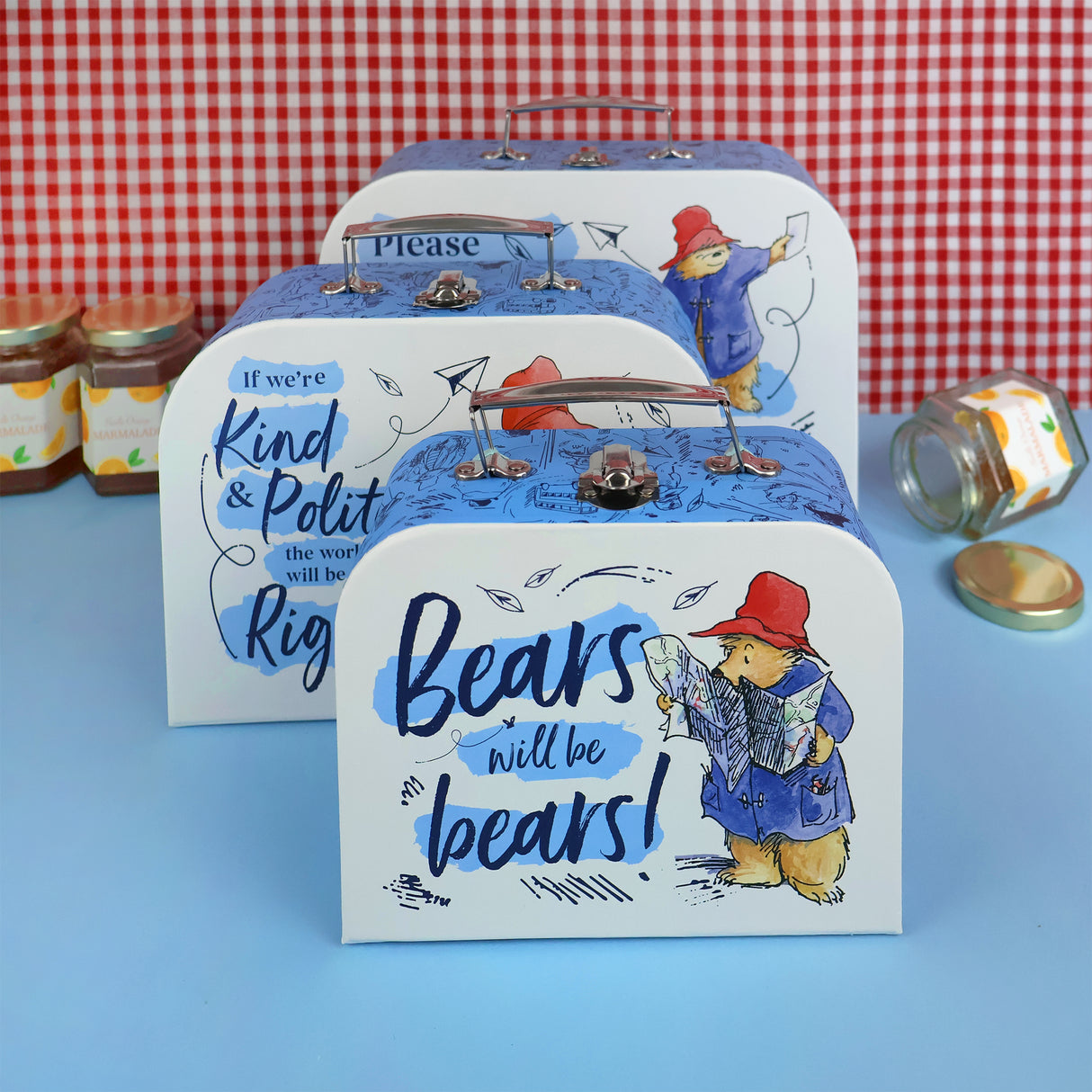 Paddington Children's Triple Carry Case Set