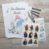 Paddington Children's Colouring Set - Includes Crayons and Stickers