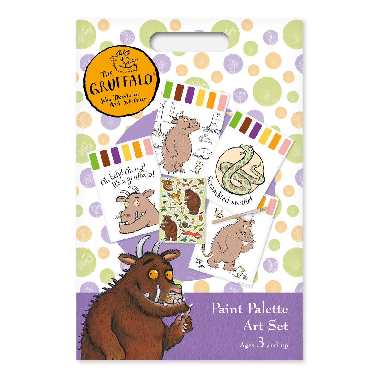 The Gruffalo Paint Palette Art Set - Just Add Water