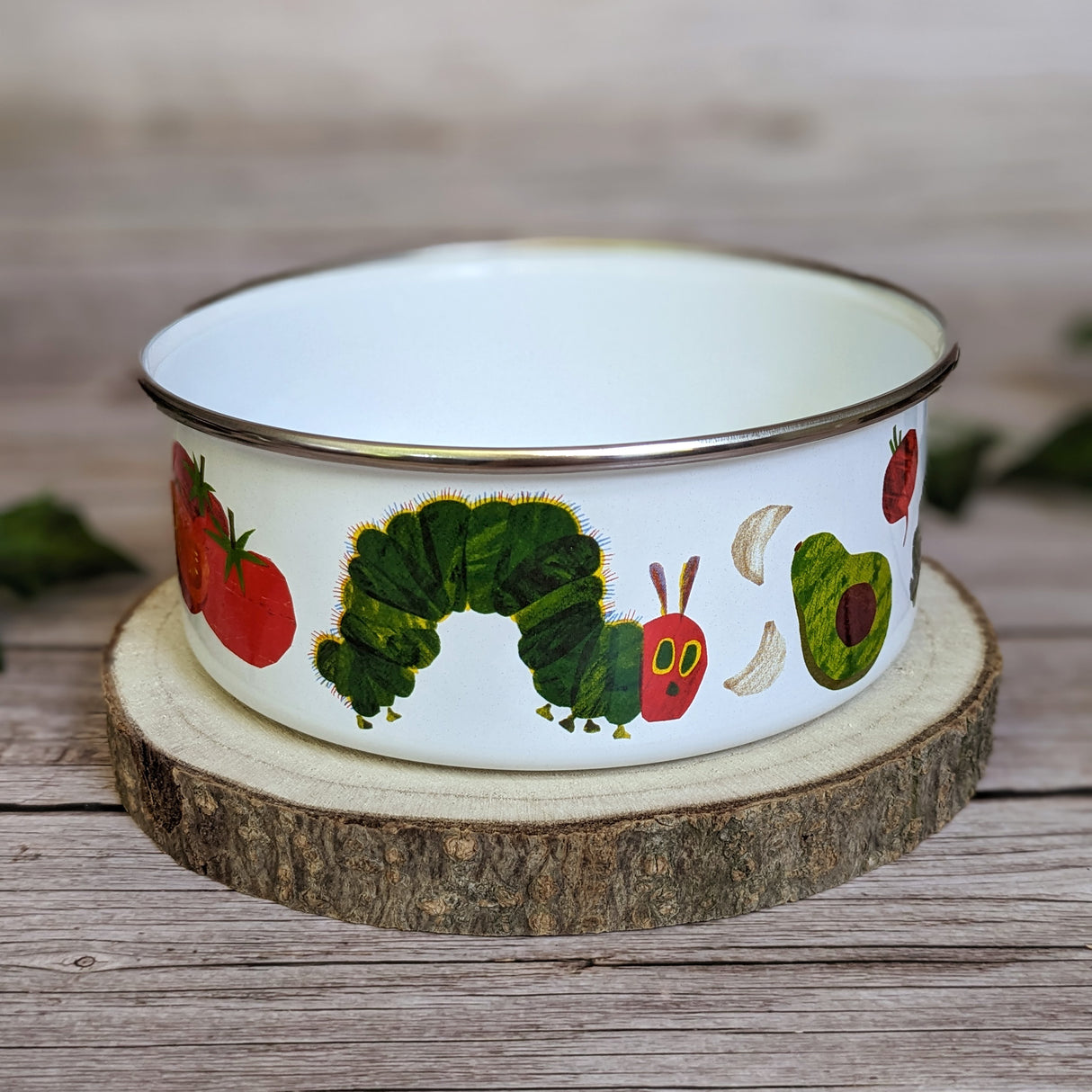 Very Hungry Caterpillar Enamel Bowl