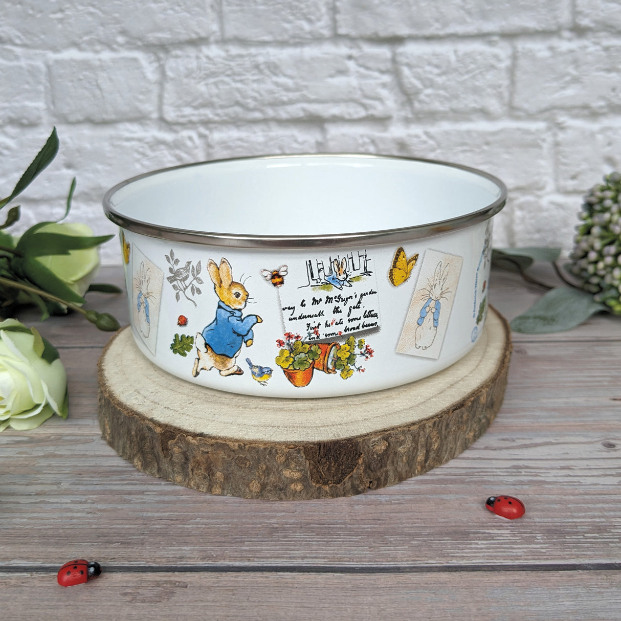 Peter Rabbit Enamel Bowl