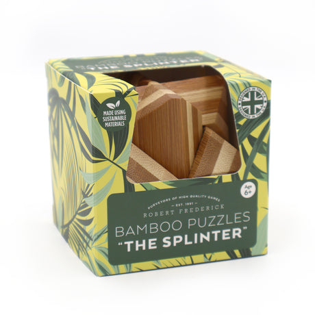 The Splinter Bamboo Puzzle - Can You Take It Apart And Rebuild?