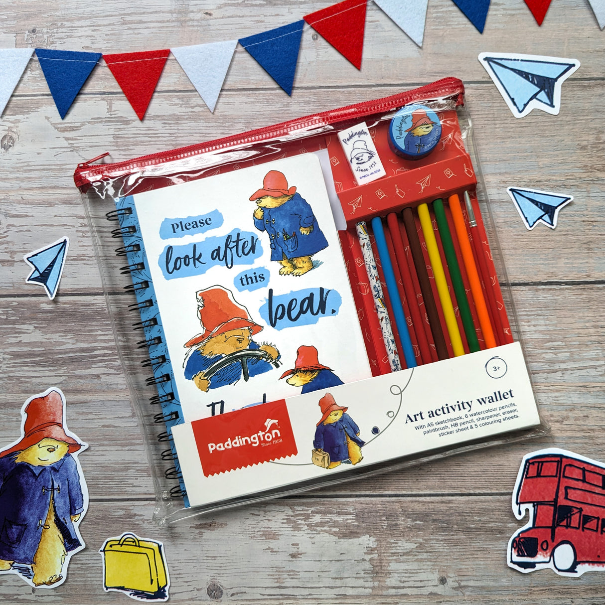 Paddington Children's Art Activity Wallet