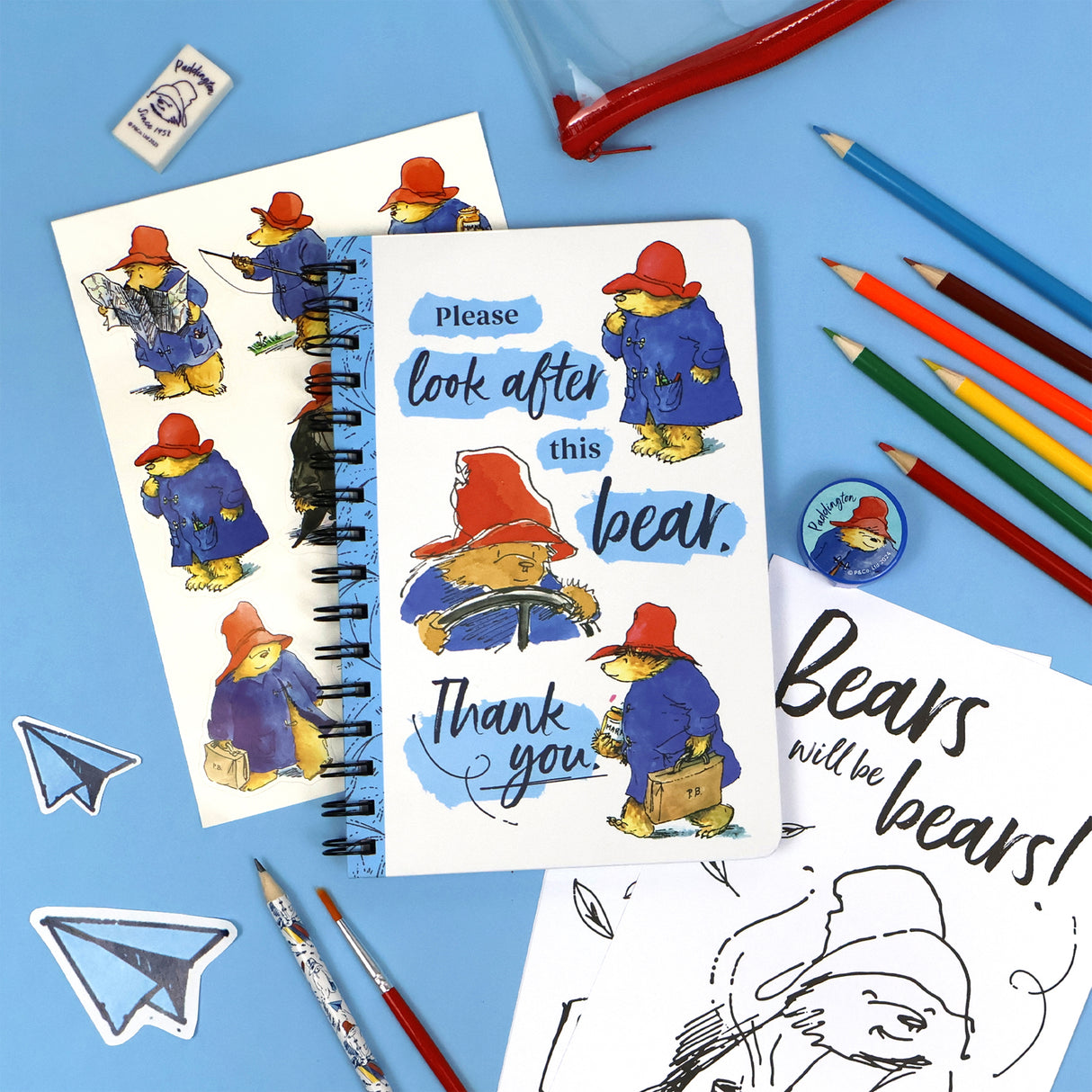 Paddington Children's Art Activity Wallet