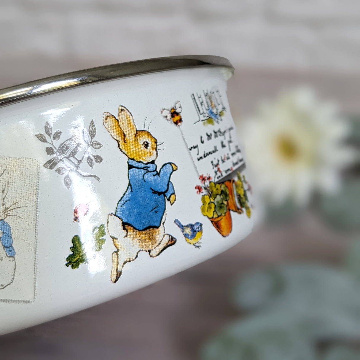 Peter Rabbit Enamel Bowl