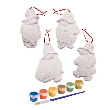 Paddington Paint Your Own Hanging Decorations - Children's Craft Kit