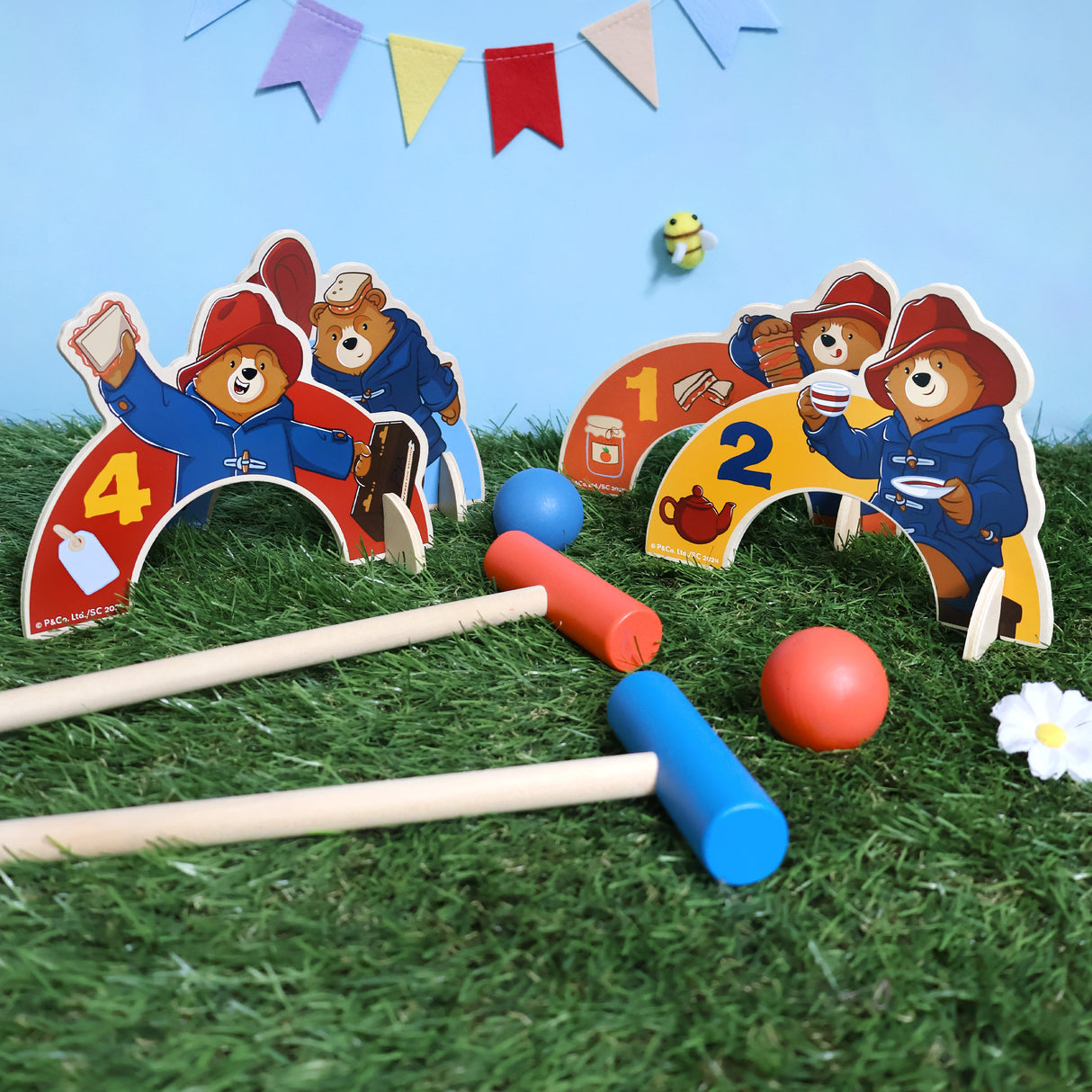 Paddington Children’s Wooden Croquet Set - Fun For All The Family