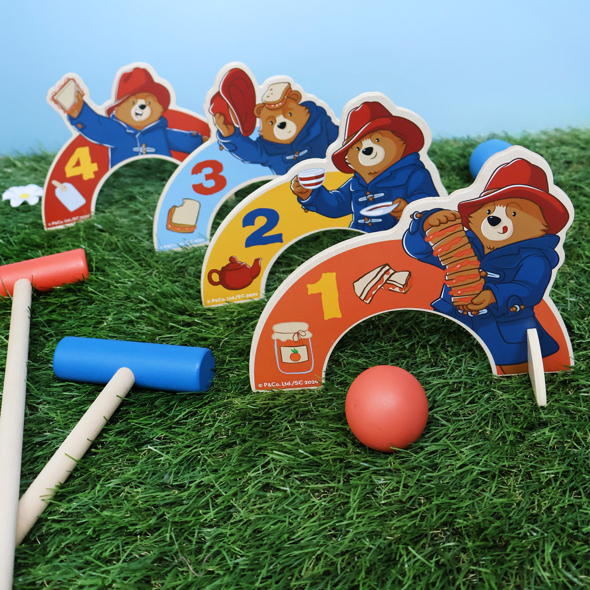 Paddington Children’s Wooden Croquet Set - Fun For All The Family