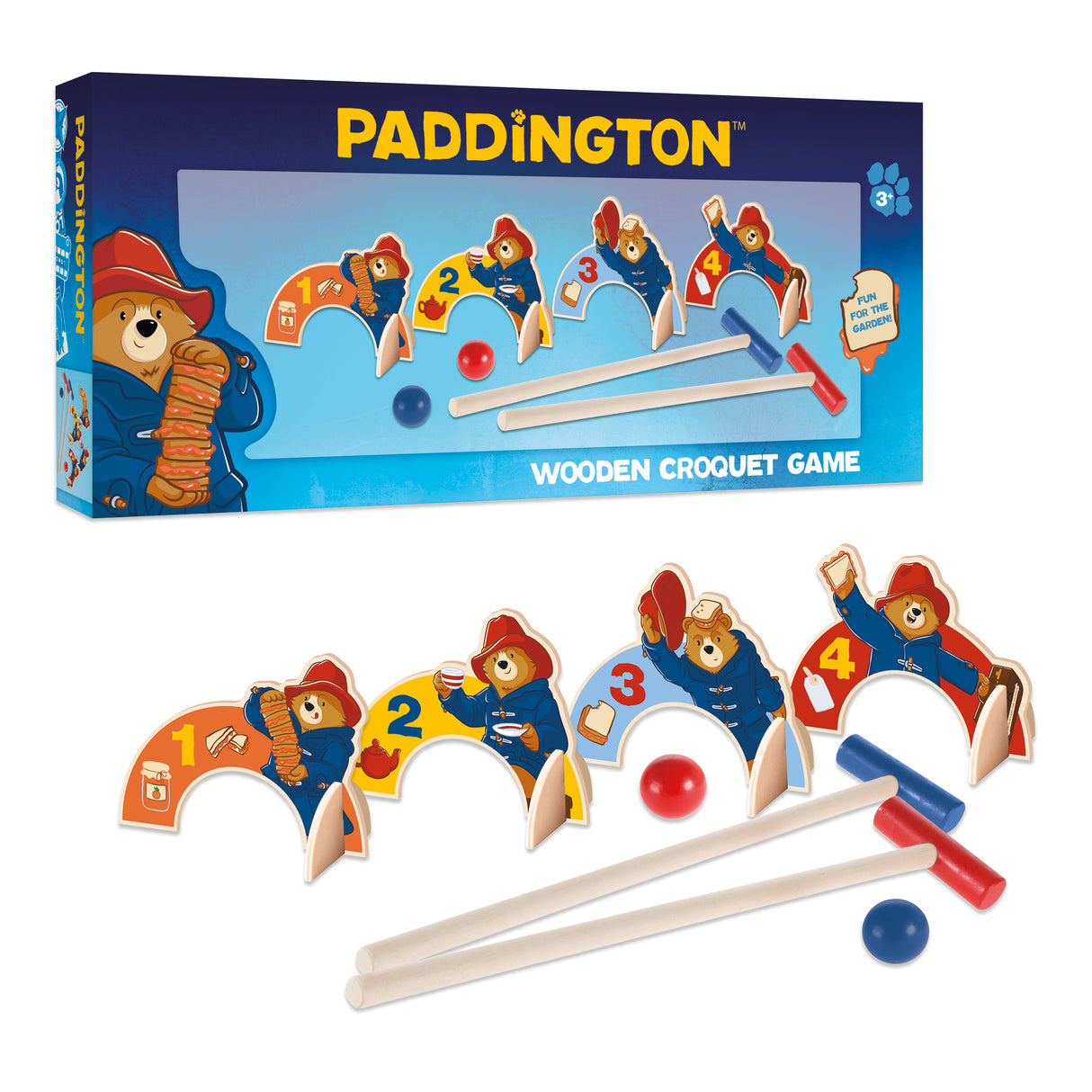 Paddington Children’s Wooden Croquet Set - Fun For All The Family