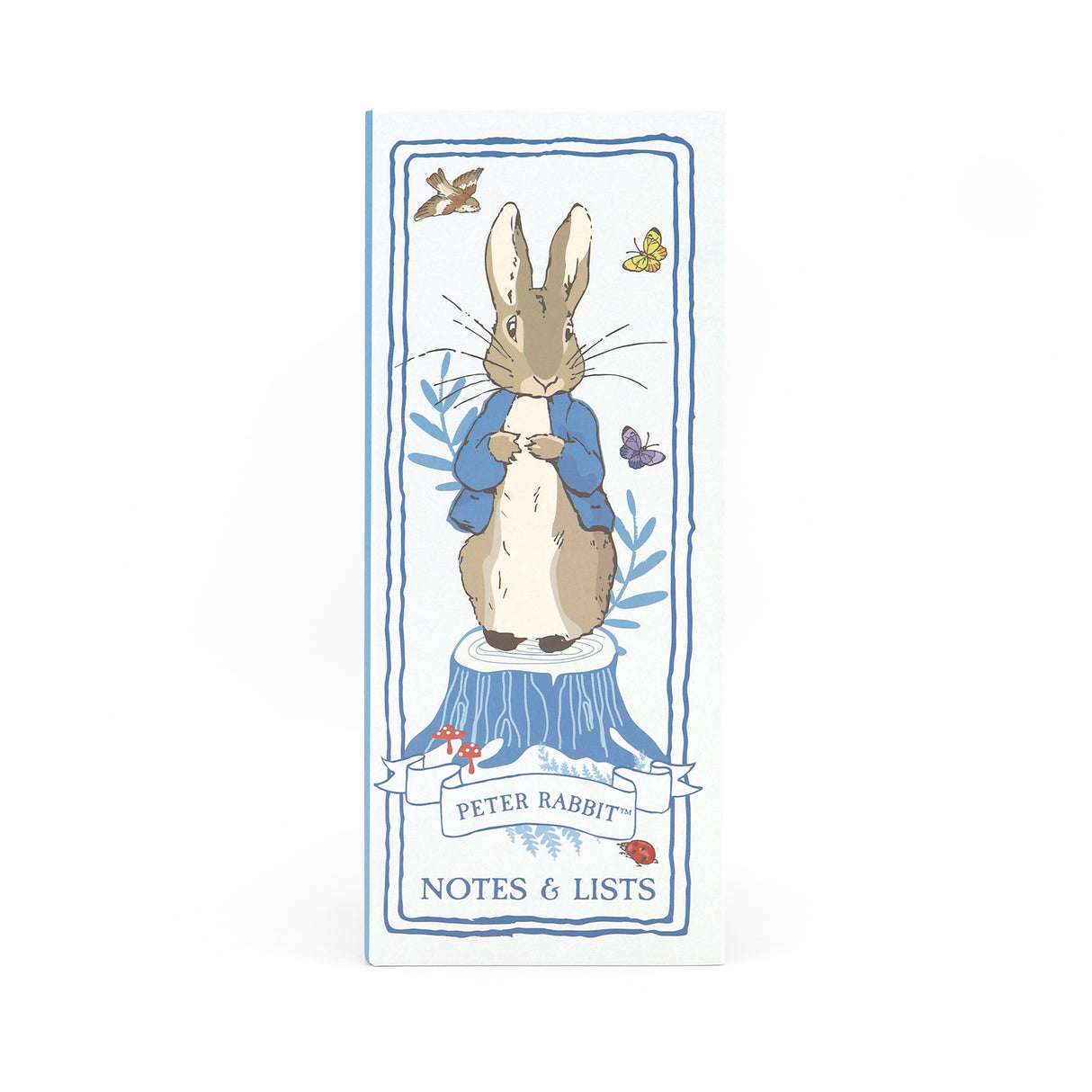 Peter Rabbit Tall Notepad and List Set with Pencil - Forest Picnic Design