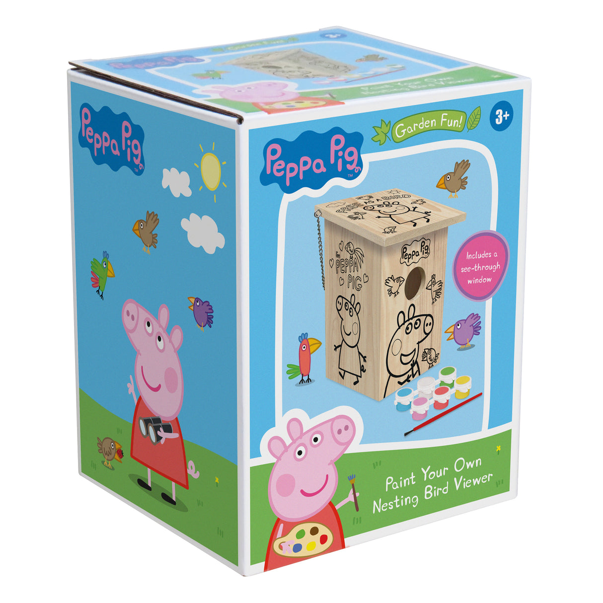 Peppa Pig Paint Your Own Nesting Bird Viewer