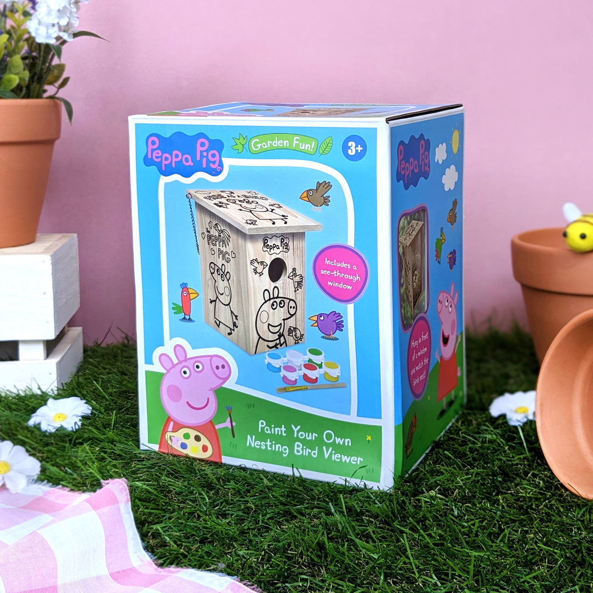 Peppa Pig Paint Your Own Nesting Bird Viewer