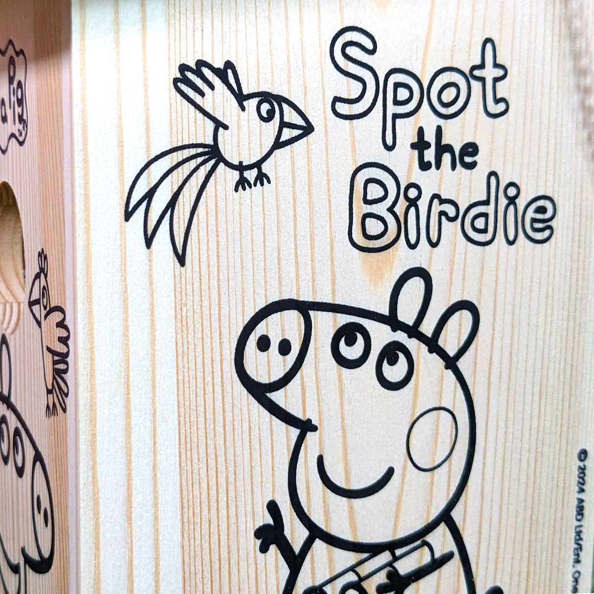 Peppa Pig Paint Your Own Nesting Bird Viewer