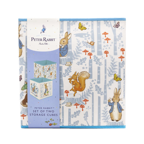 Peter Rabbit Fabric Storage Cubes – Pack of Two