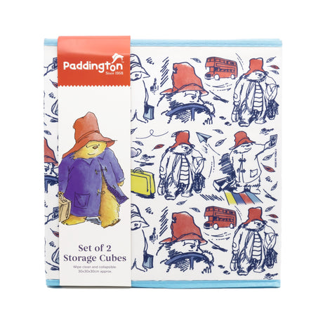 Paddington Fabric Storage Cubes – Pack of Two