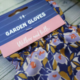 Willow and Belle Outdoor Gardening Gloves - Women's One Size - Padded with Elastic Cuffs