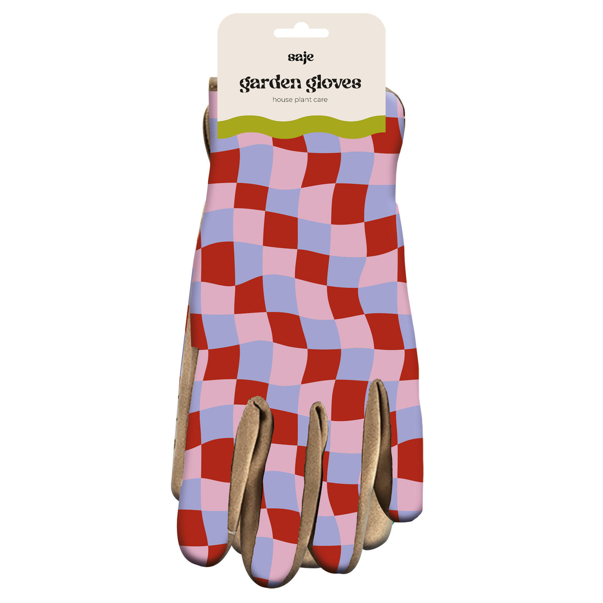 Saje Outdoor Gardening Gloves - Women's One Size - Padded with Elastic Cuffs