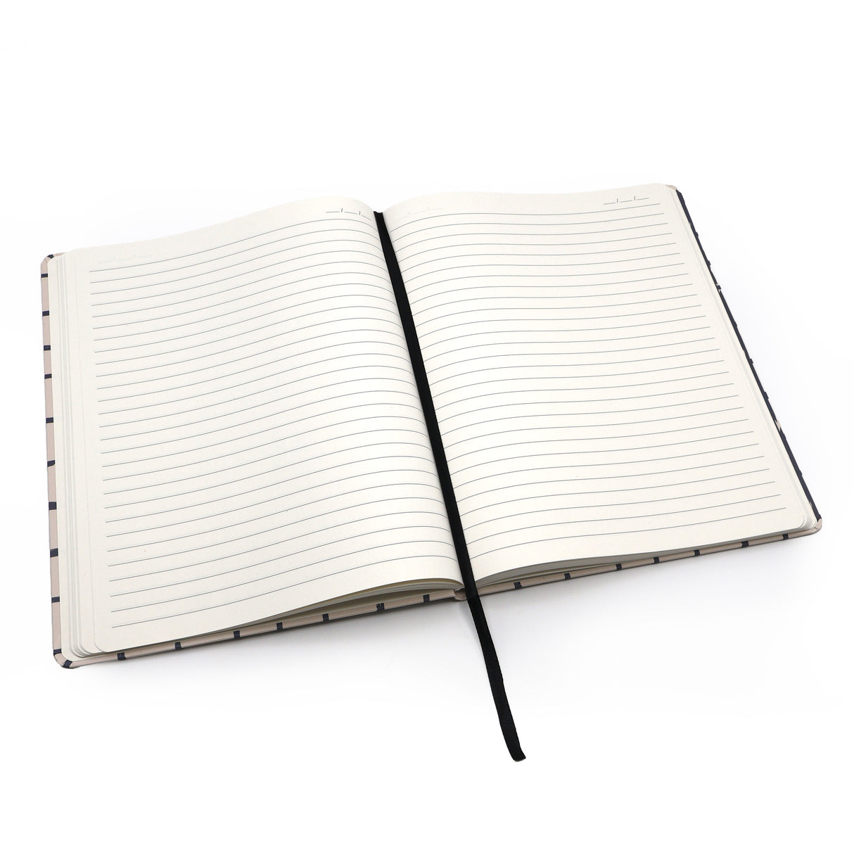 Journal Notebook – Monochrome Grid B5 Design