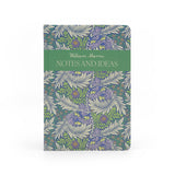 William Morris Journal Notebook – Larkspur Green A5 Design