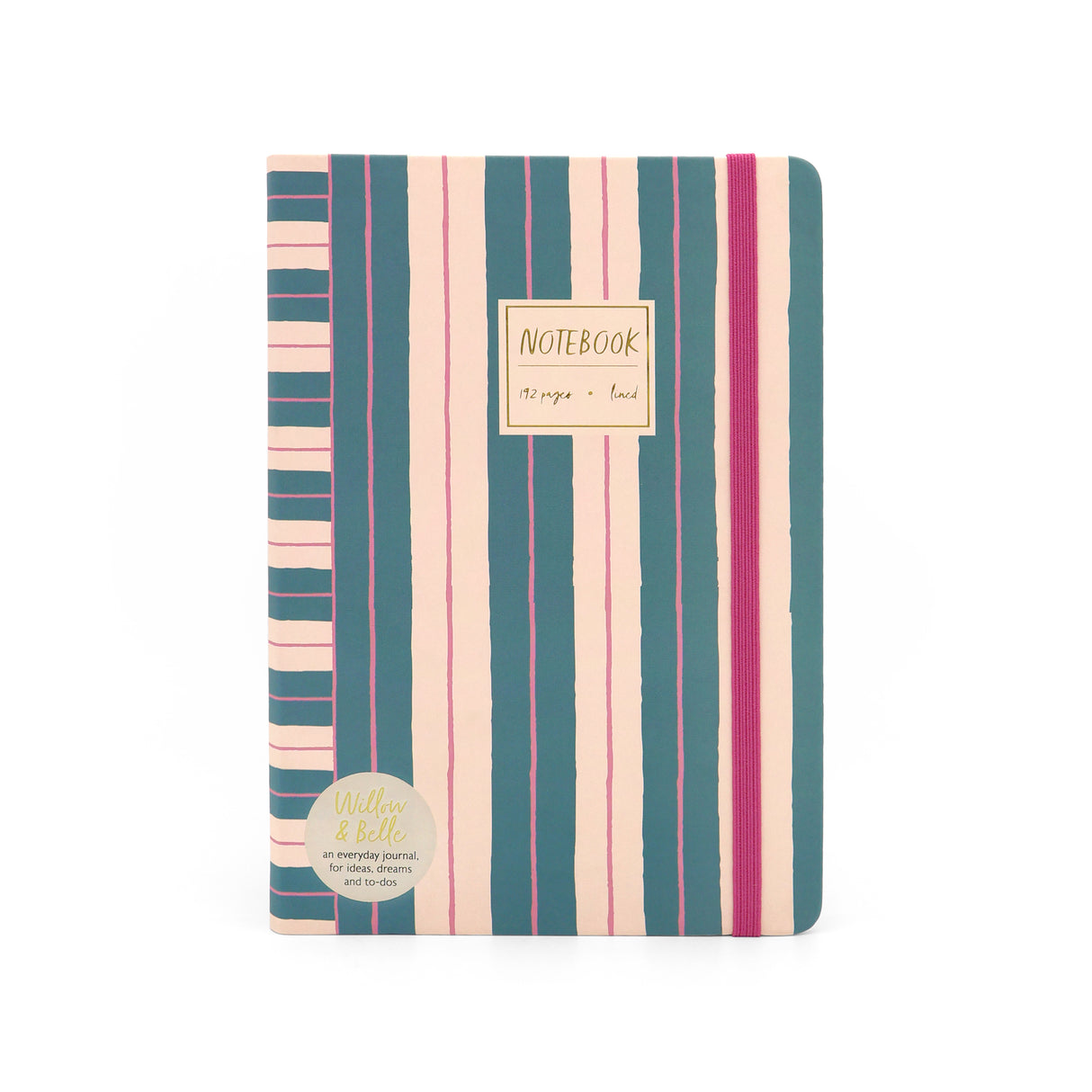 Journal Notebook – Candy Stripes A5 Design