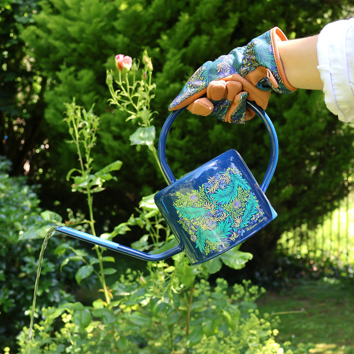 Watering Can – William Morris Larkspur Design