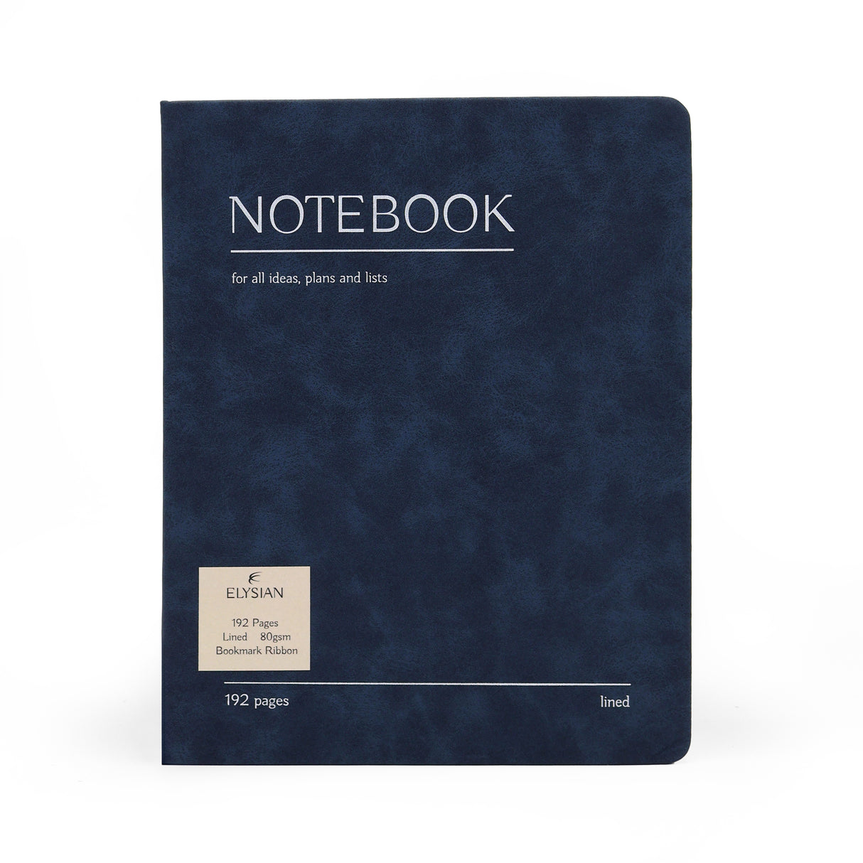 Journal Notebook - Mottled Faux Leather B5 Design