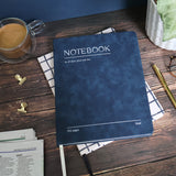 Journal Notebook - Mottled Faux Leather B5 Design