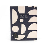 Journal Notebook – Monochrome Shapes B5 Design