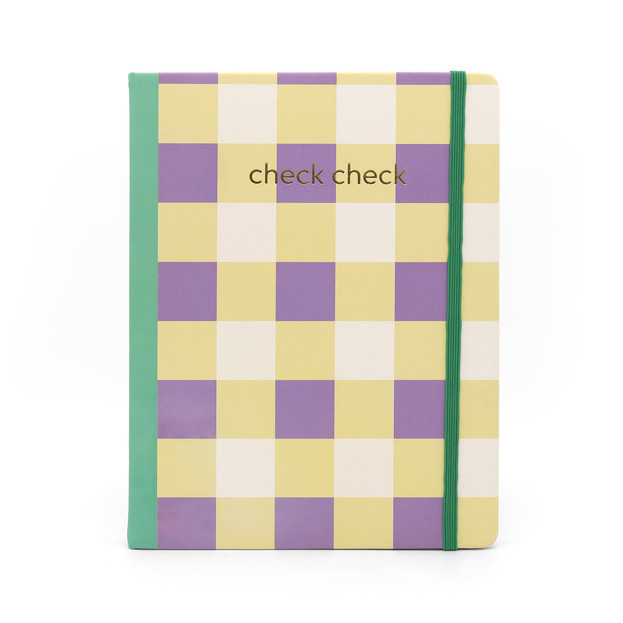 Journal Notebook - Check Check B5 Design